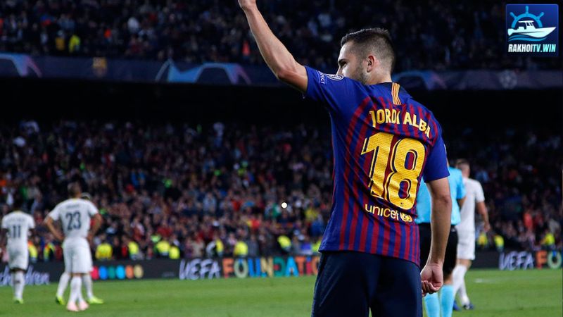 Số áo Jordi Alba, Barca