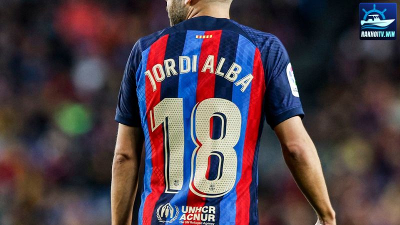 Số áo Jordi Alba, Barca